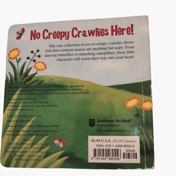 Bugs Board Book Andrews McMeel Publishing - Picture 4 of 6